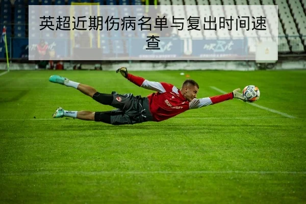 英超近期伤病名单与复出时间速查